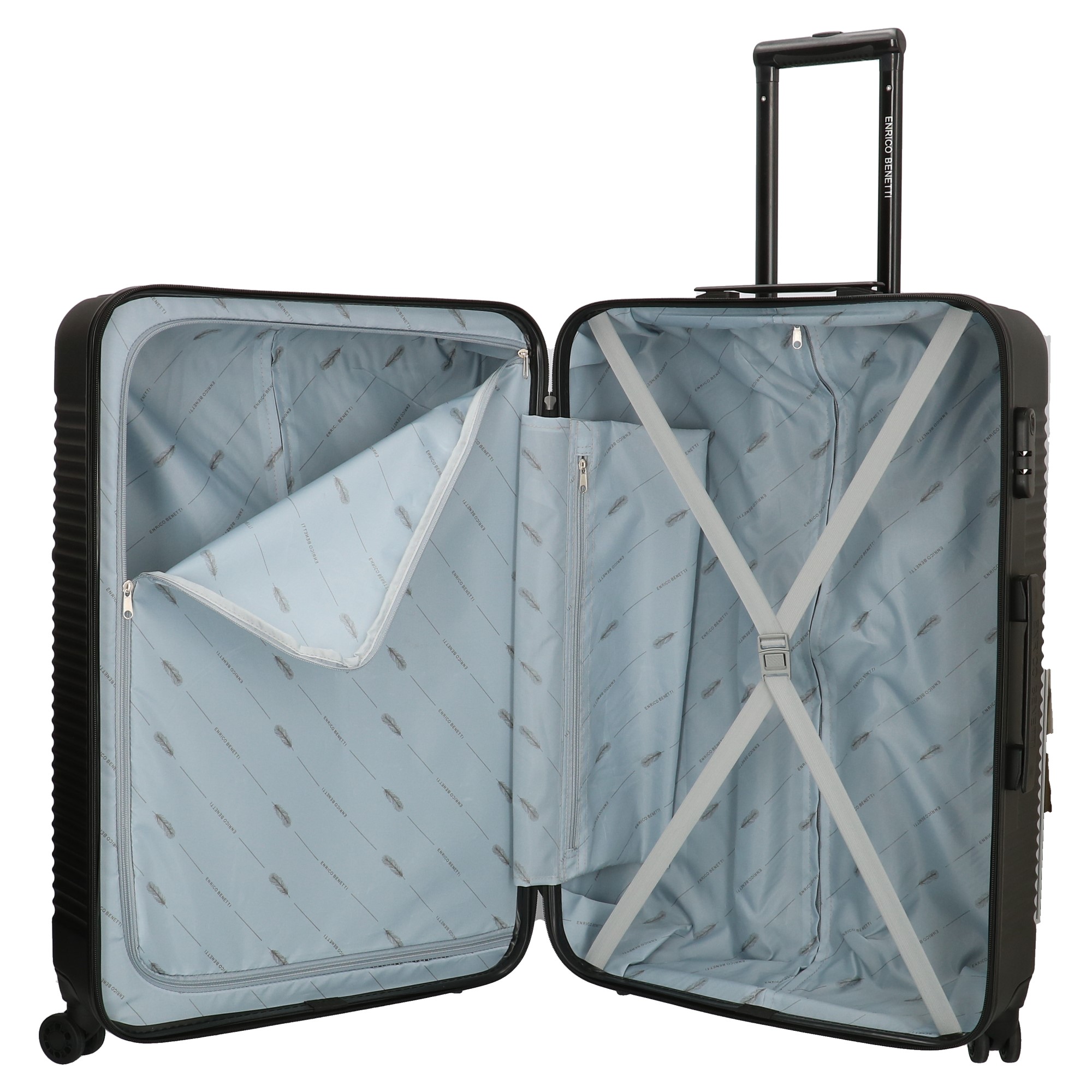 Enrico Benetti Louisville koffer 65 cm zwart