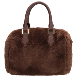 Charm London Stockholm handtas donker bruin