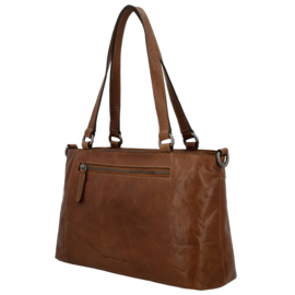 Hide & Stitches Westland shopper cognac