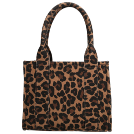 Charm London Bond Avenue shopper luipaard