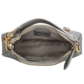 Charm London Via Dante schoudertas donker zilver