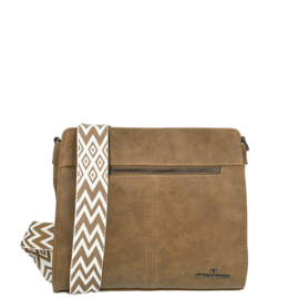 Enrico Benetti Stacey schoudertas camel