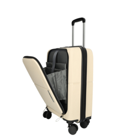 Enrico Benetti Tokyo handbagage koffer beige