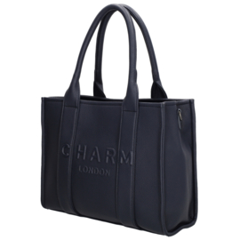 Charm London bond shopper blauw