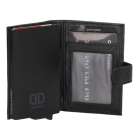 Double-D FH-serie safety wallet zwart