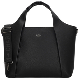 Charm London Mulberry street handtas zwart