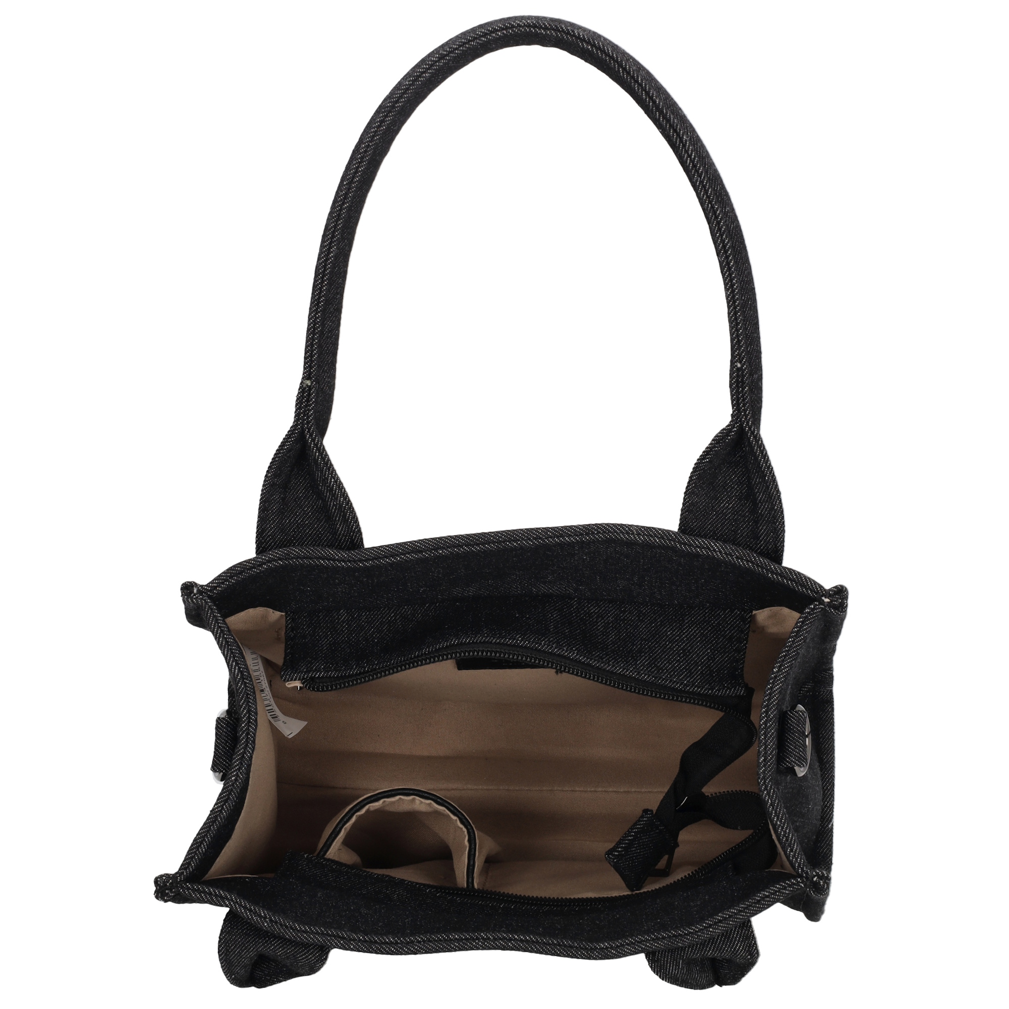 Charm London bond handtas zwart