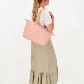 Charm London Buckingham mono shopper licht roze