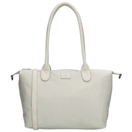Charm London Buckingham mono shopper licht grijs