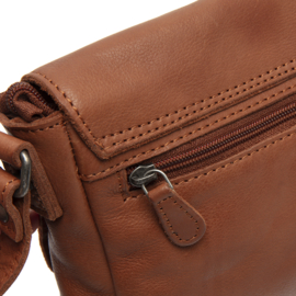 The Chesterfield Brand schoudertas vintage Rose Ann cognac