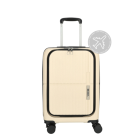 Enrico Benetti Tokyo handbagage koffer beige