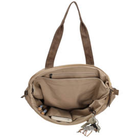 Zebra Elske shopper taupe