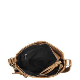 Enrico Benetti Harper schoudertas camel