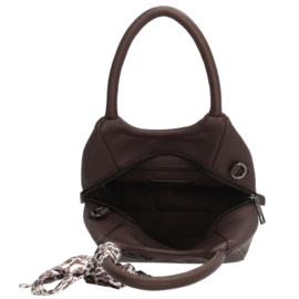 Charm London bond street handtas donker bruin