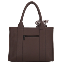 Charm London bond shopper donker bruin