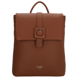 Charm London Uptown rugtas cognac