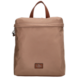Charm London Buckingham rugtas taupe