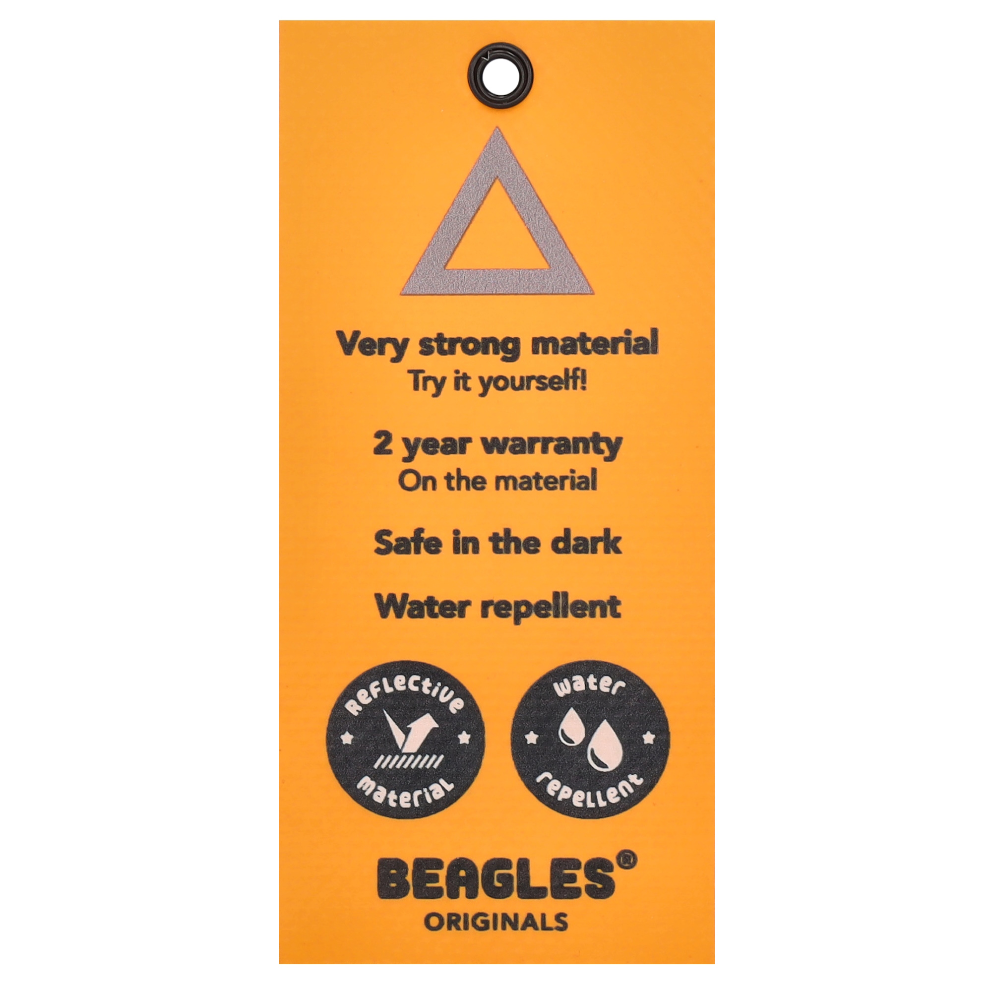 Beagles Originals Tokyo waterproof rugzak okergeel