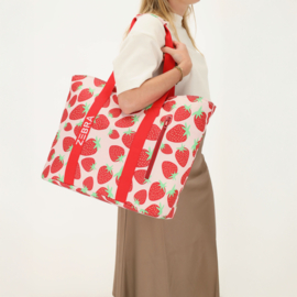 Zebra Trends Sally strand/koeltas aardbei