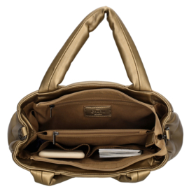 Charm London Manchester shopper goud brons