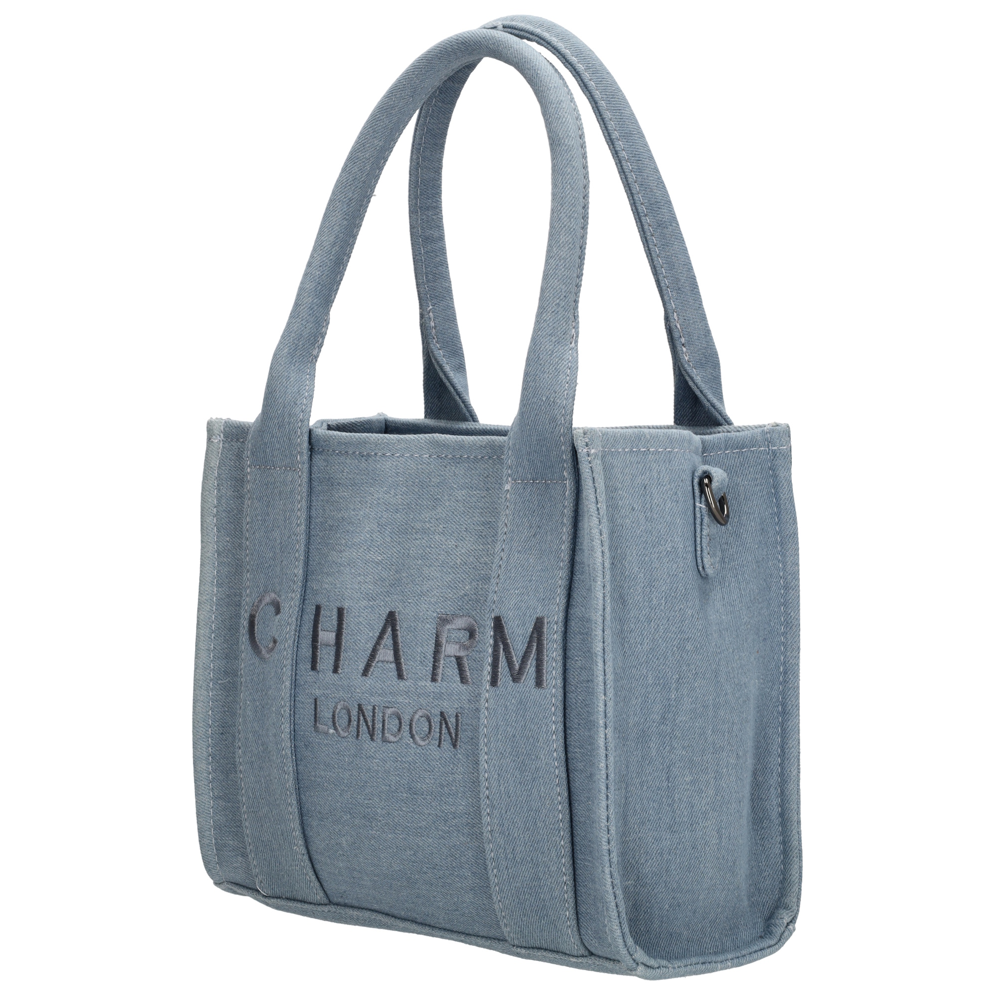 Charm London bond handtas licht blauw