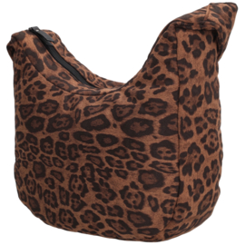 Beagles Clavia schoudertas luipaard