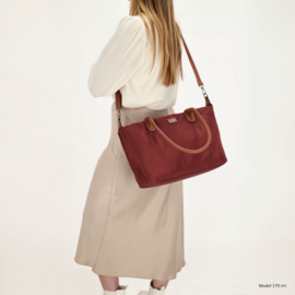 Charm London Buckingham handtas bordeaux