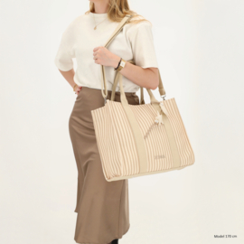 Zebra Trends Mira shopper créme