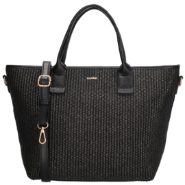 Charm London shopper Cadorna zwart