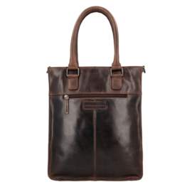 Hide & Stitches Next Navajo shopper donker bruin