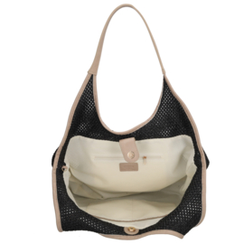 Charm London Shoreditch shopper zwart