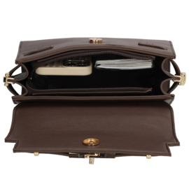 Charm London the hamptons handtas donker bruin