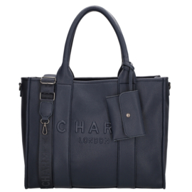 Charm London bond shopper blauw