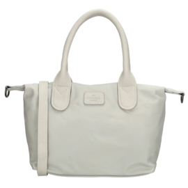 Charm London Buckingham mono handtas licht grijs