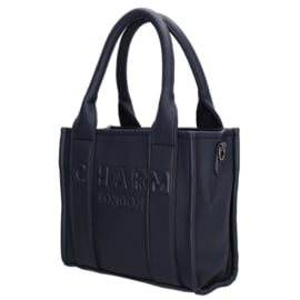 Charm London bond handtas blauw