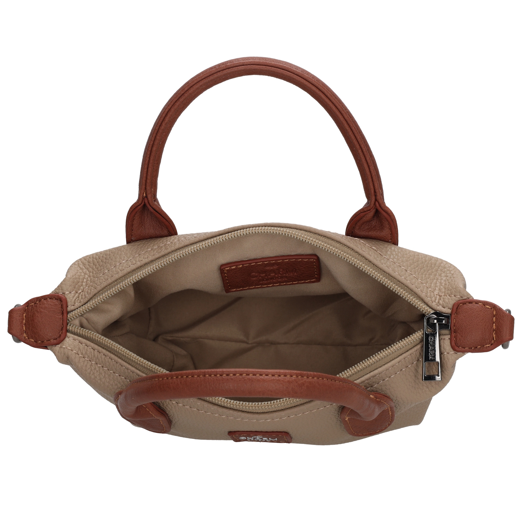 Charm London Buckingham palace handtas taupe