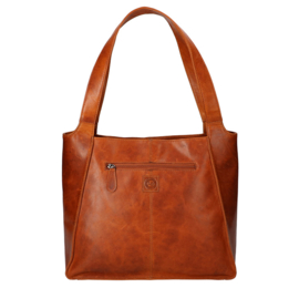 Leather Design handtas natural