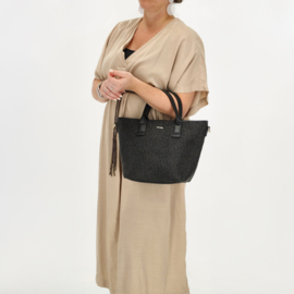 Charm London shopper Cadorna zwart