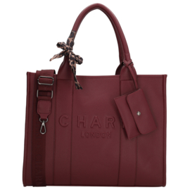 Charm London bond shopper bordeaux