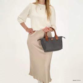 Charm London Buckingham handtas olifant grijs