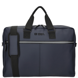 Enrico Benetti Bergen laptoptas blauw