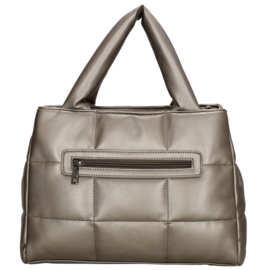 Charm London Manchester shopper pewter