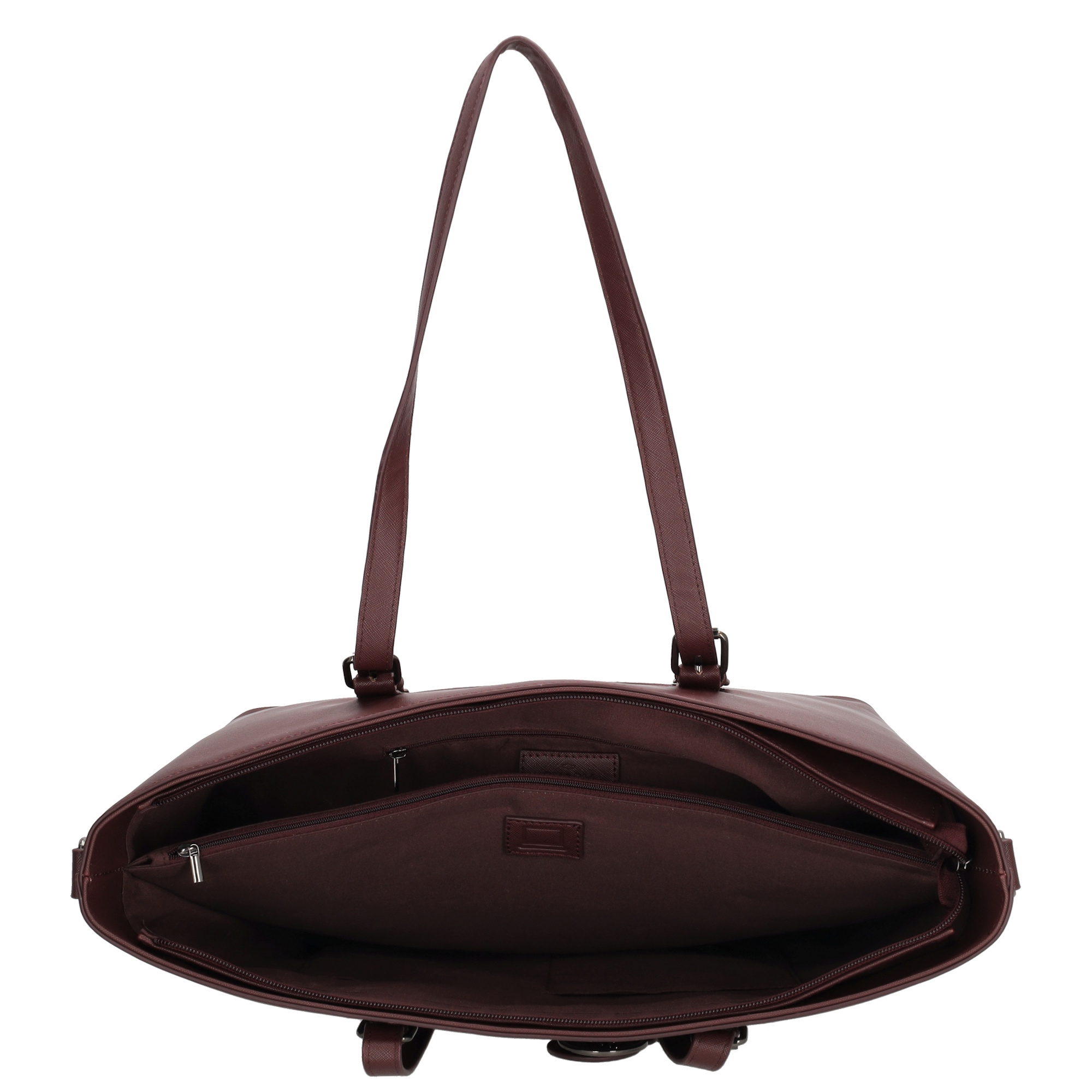 Charm London shopper Birmingham bordeaux rood