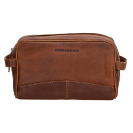 Hide & Stitches Japura toilettas cognac