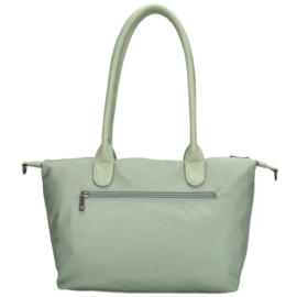 Charm London Buckingham mono shopper licht groen