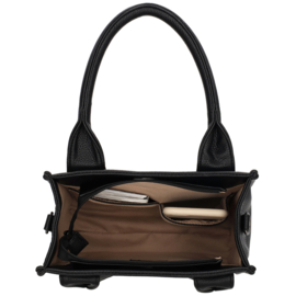 Charm London bond handtas zwart