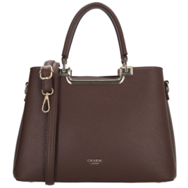Charm London lucca handtas bruin