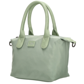 Charm London Buckingham mono handtas licht groen