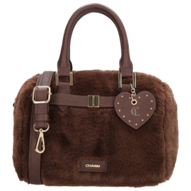 Charm London Stockholm handtas donker bruin