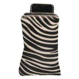 Charm London Elisa telefoontasje zebra